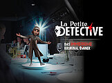 Das immersive Krimidinner La Petite Détective in 3D-Projektion