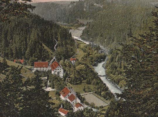 Vogelperspektive Stadt Bad Boll