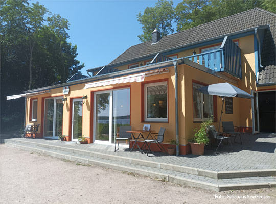 Außenansicht Gasthaus SeeGenuss