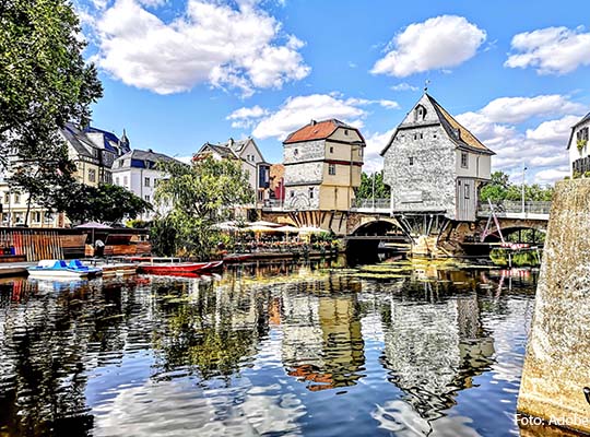 Bad Kreuznach ist eine Mittelalterliche Stadt mit Charme