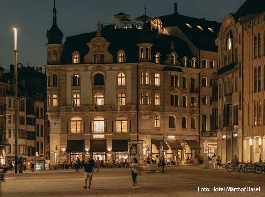 Außenansicht des Hotel Märthof