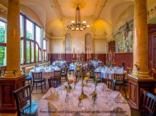 Krimidinner in der Brau- und Genusswerkstatt Berlin-Friedrichshagen