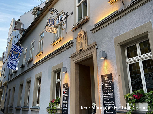 Münchner Hofbräu Eingangsbereich