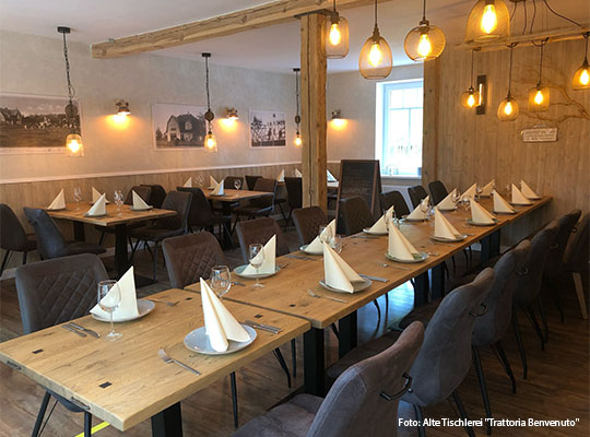 Krimidinner in der Alte Tischlerei in Wingst