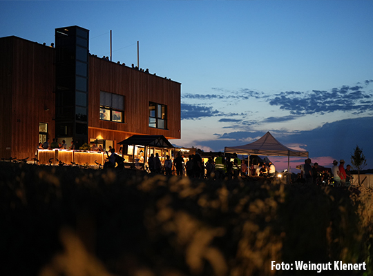 Außenansicht des Weingut Klenert