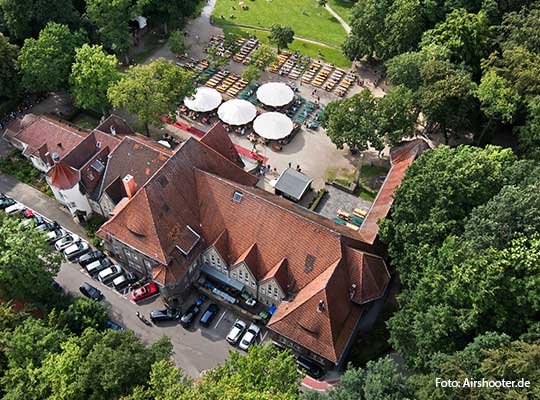 Außenansicht des Tatortes in Krefeld