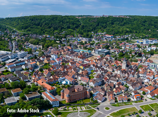 Ein Bild der Stadt Künzelsau