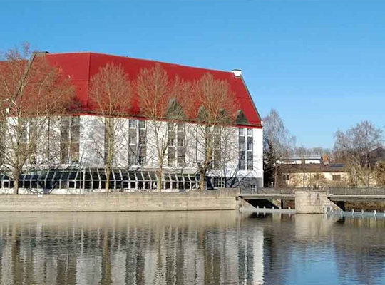 Außenansicht des ACHAT Hotel Landshut