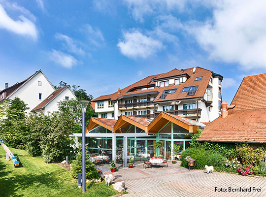 Außenansicht des Hotel Restaurant Lamm beim Krimidinner Ostfildern