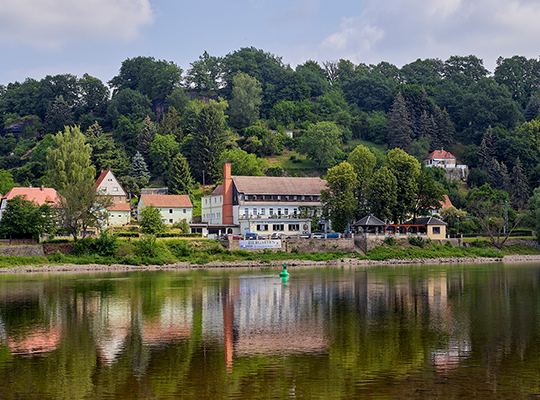 Außenansicht der Location im Pirna