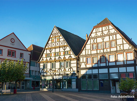 Ansicht der Stadt Unna
