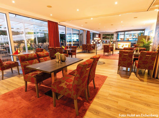 Innenansicht des Hotels am Eichenberg