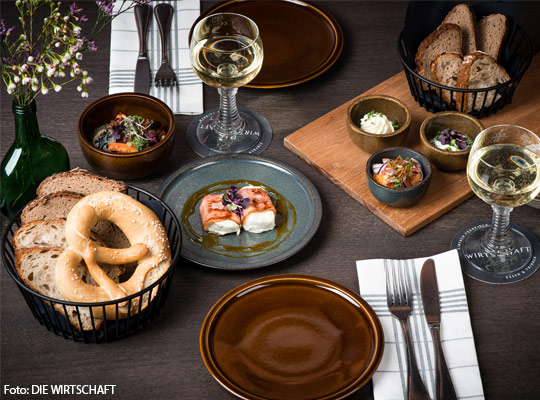 Leckere Speisen in der WIRTSCHAFT in Nürnberg.