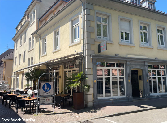 Außenansicht der Barock RestoBar