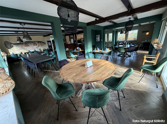 Schöner Innenraum im Naturgut Köllnitz.