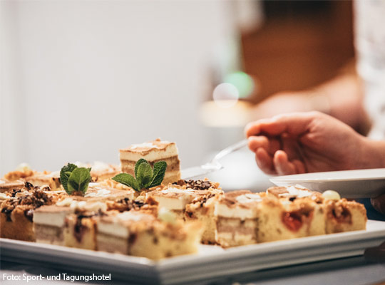 Dessert im Sport- und Tagungshotel in Werl.