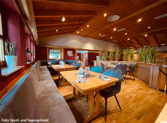 Stimmungsvolles Ambiente im Sport- und Tagungshotels in Werl.